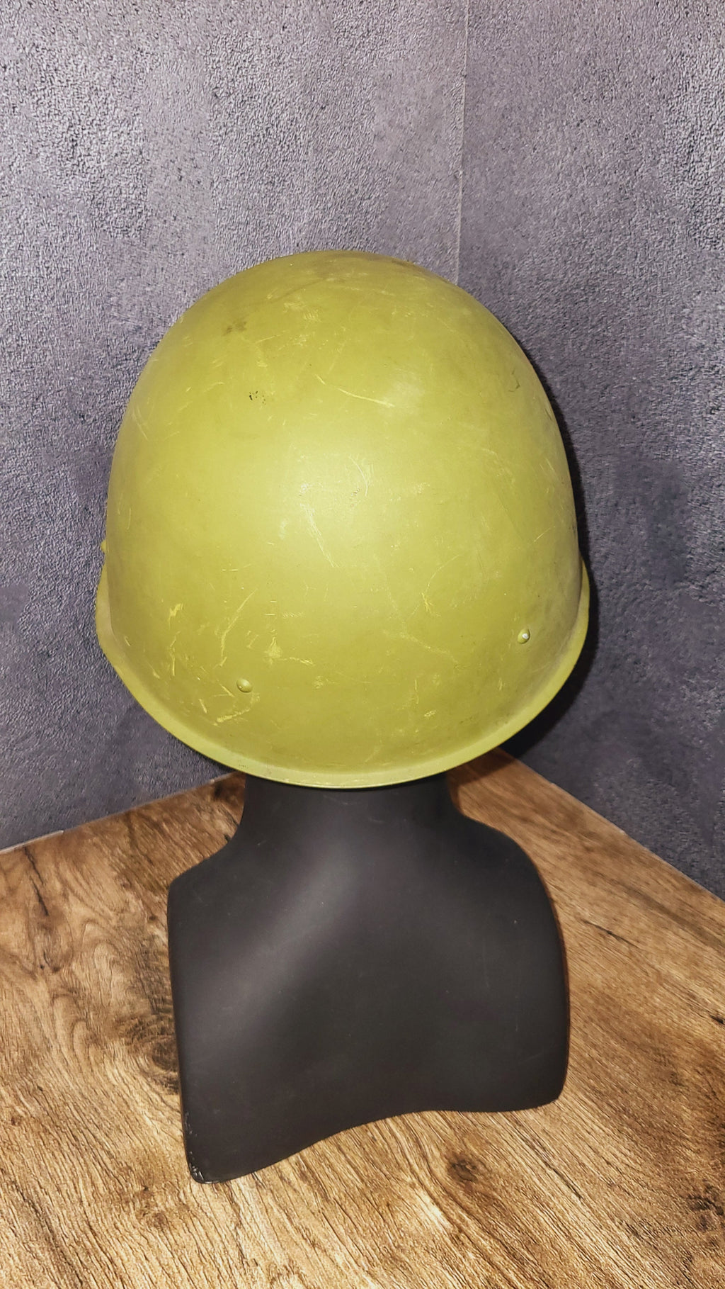 Soviet USSR SSh-40 Steel Helmet Fully Painted Red Star Combat Era Shell