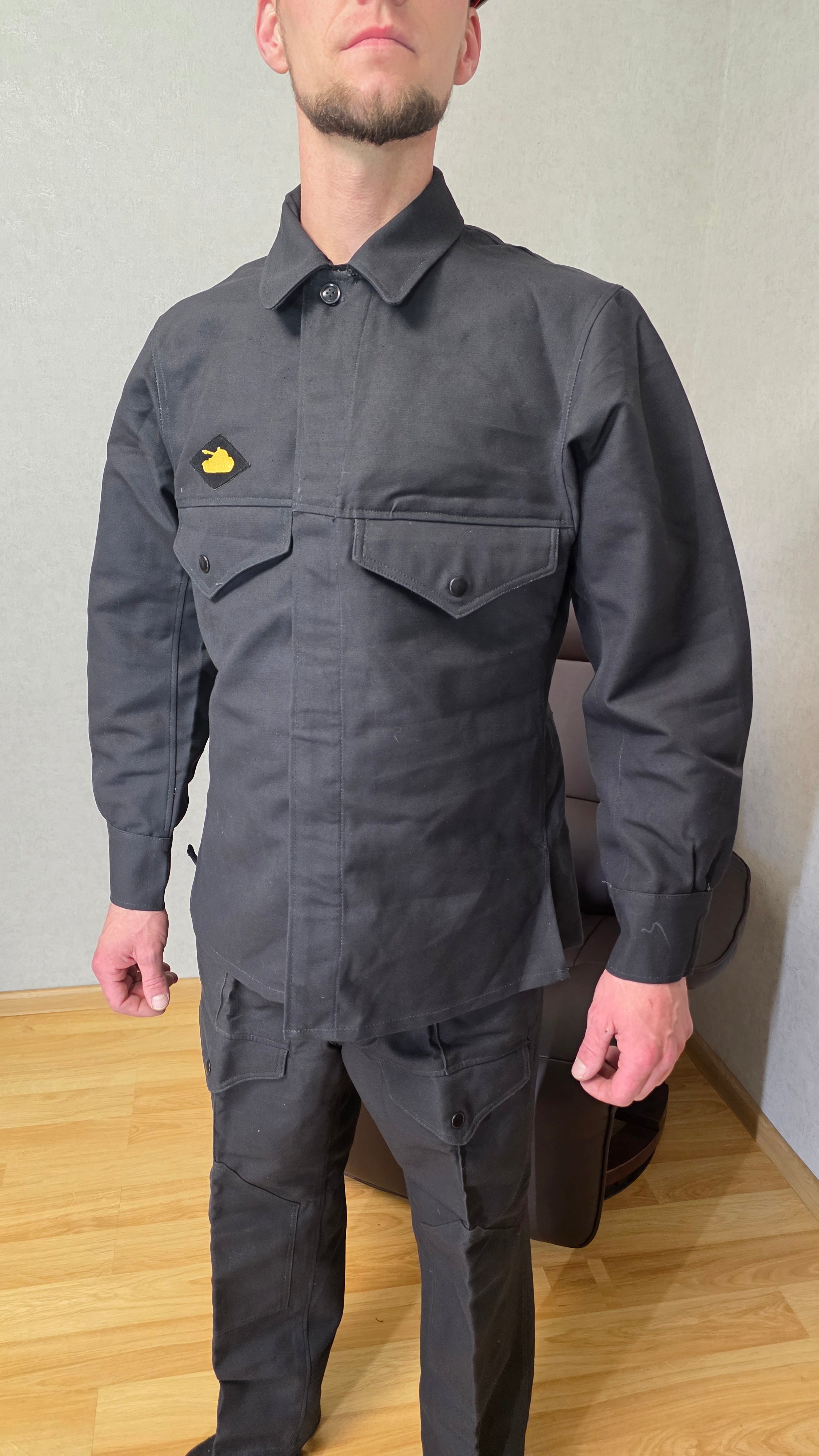 Soviet USSR Tank Crew Suit Vintage Summer Set Jacket Pants