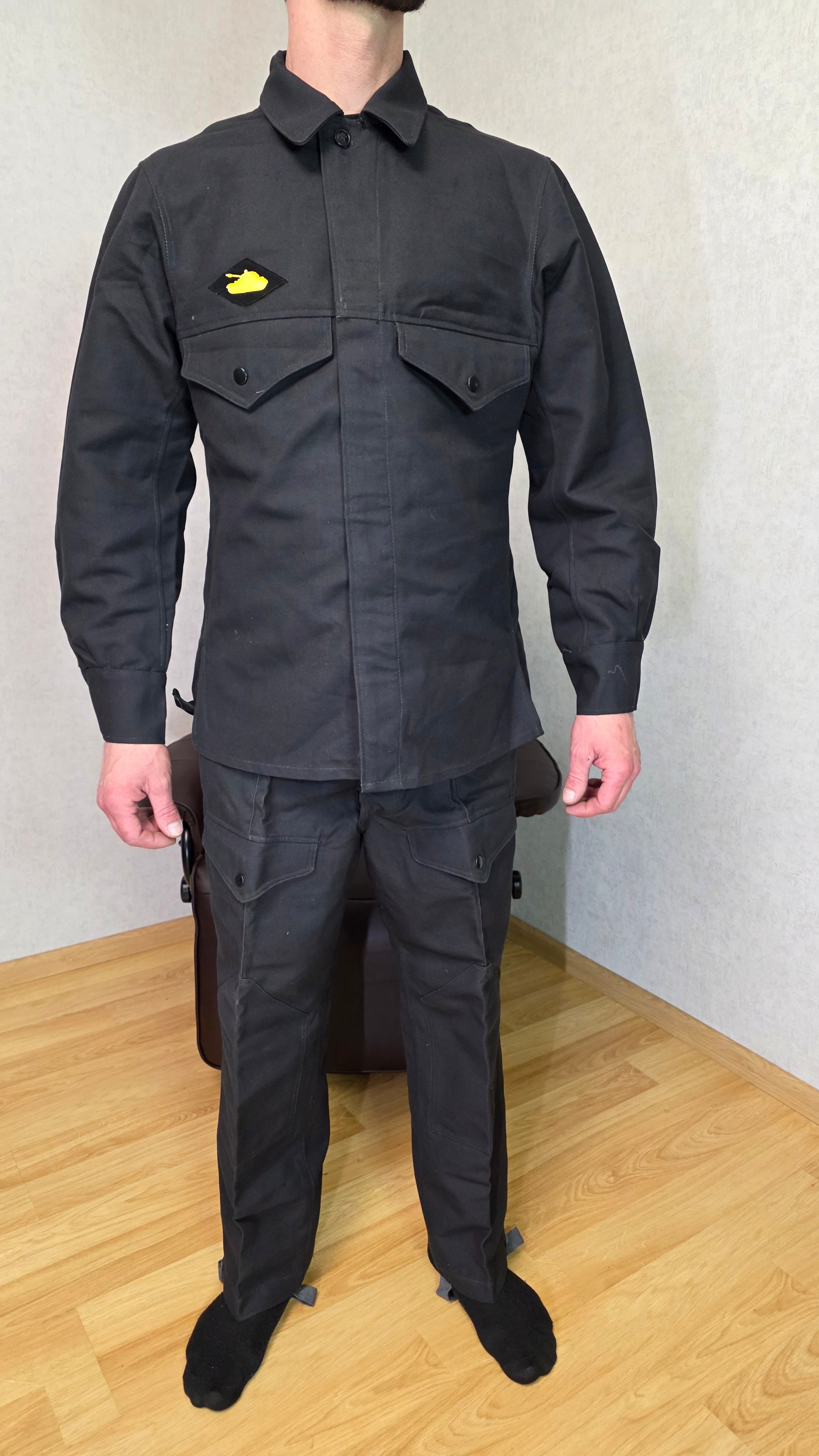 Soviet USSR Tank Crew Suit Vintage Summer Set Jacket Pants