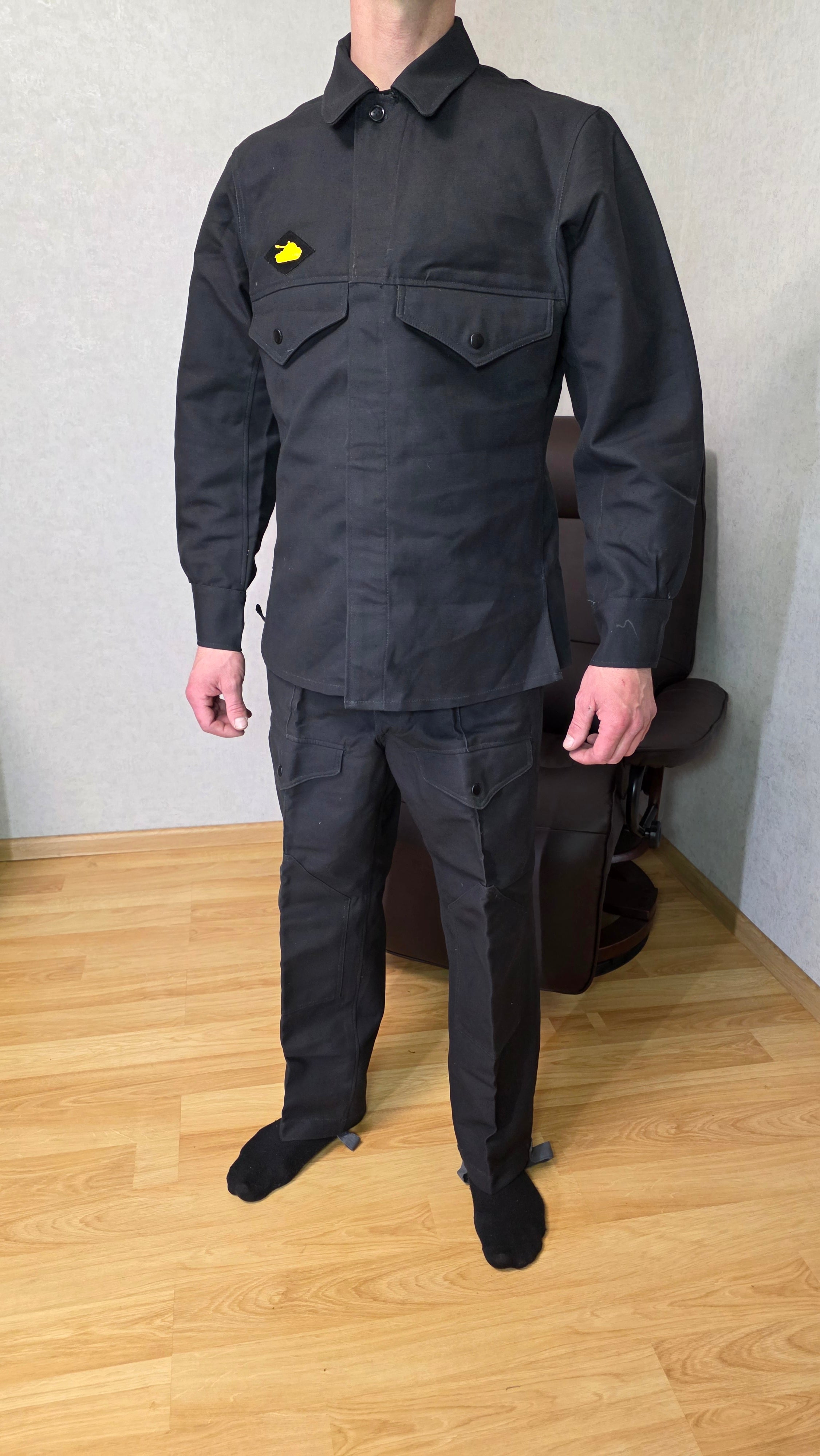 Soviet USSR Tank Crew Suit Vintage Summer Set Jacket Pants