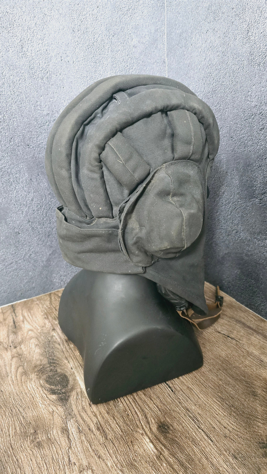 Soviet USSR Tanker Helmet With Headset Demi Season Tank Crew Communication Helmet
