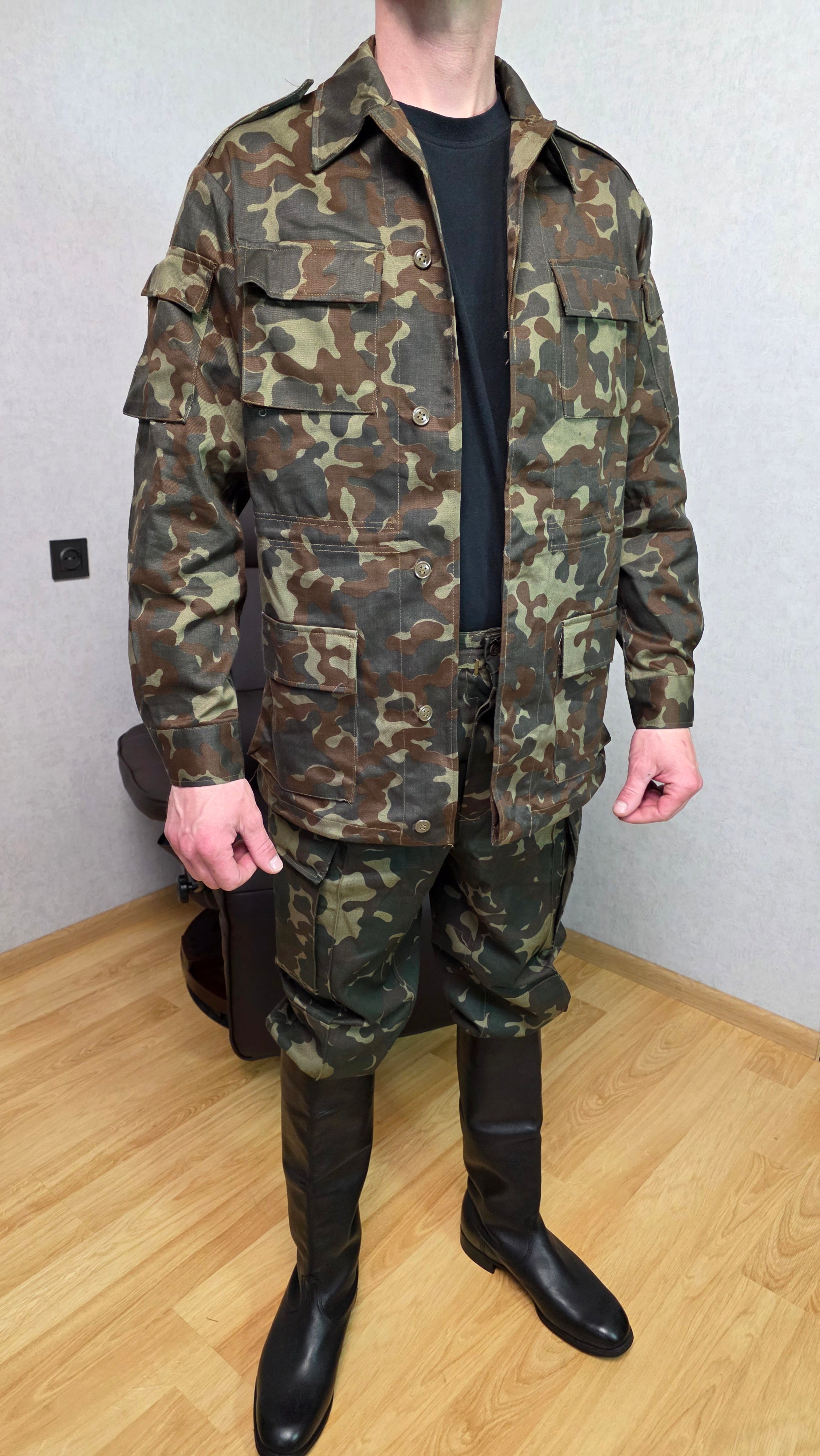 Soviet USSR TTsKO Butan Camouflage Suit Vintage Set Jacket Pants Rare