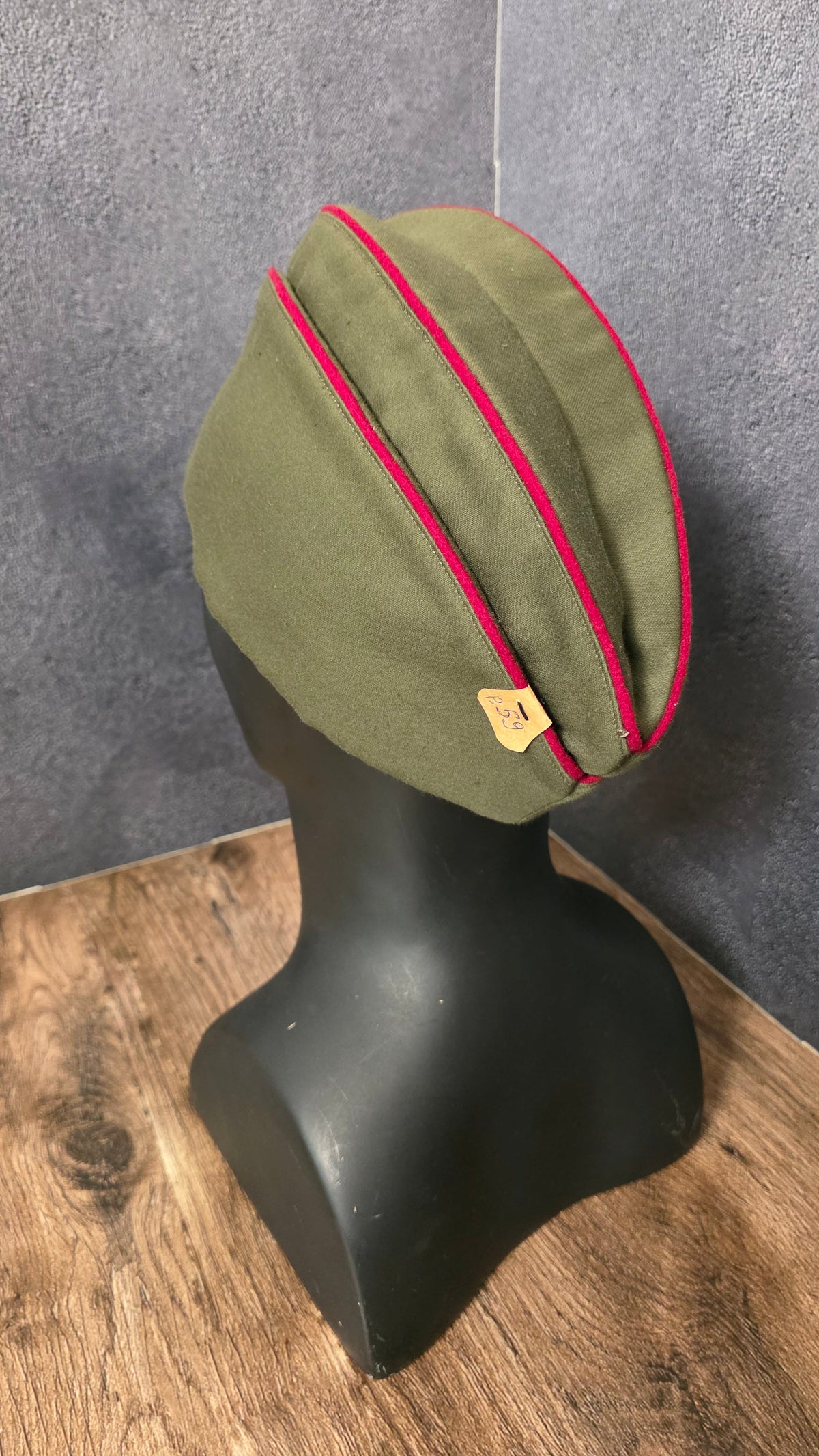 Soviet RKKA Pilotka Side Cap Red Piping