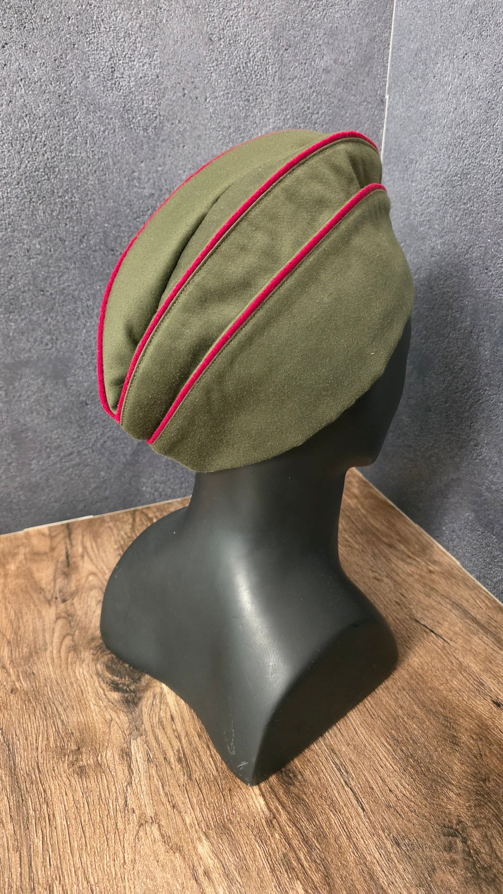 Soviet RKKA Pilotka Side Cap Red Piping