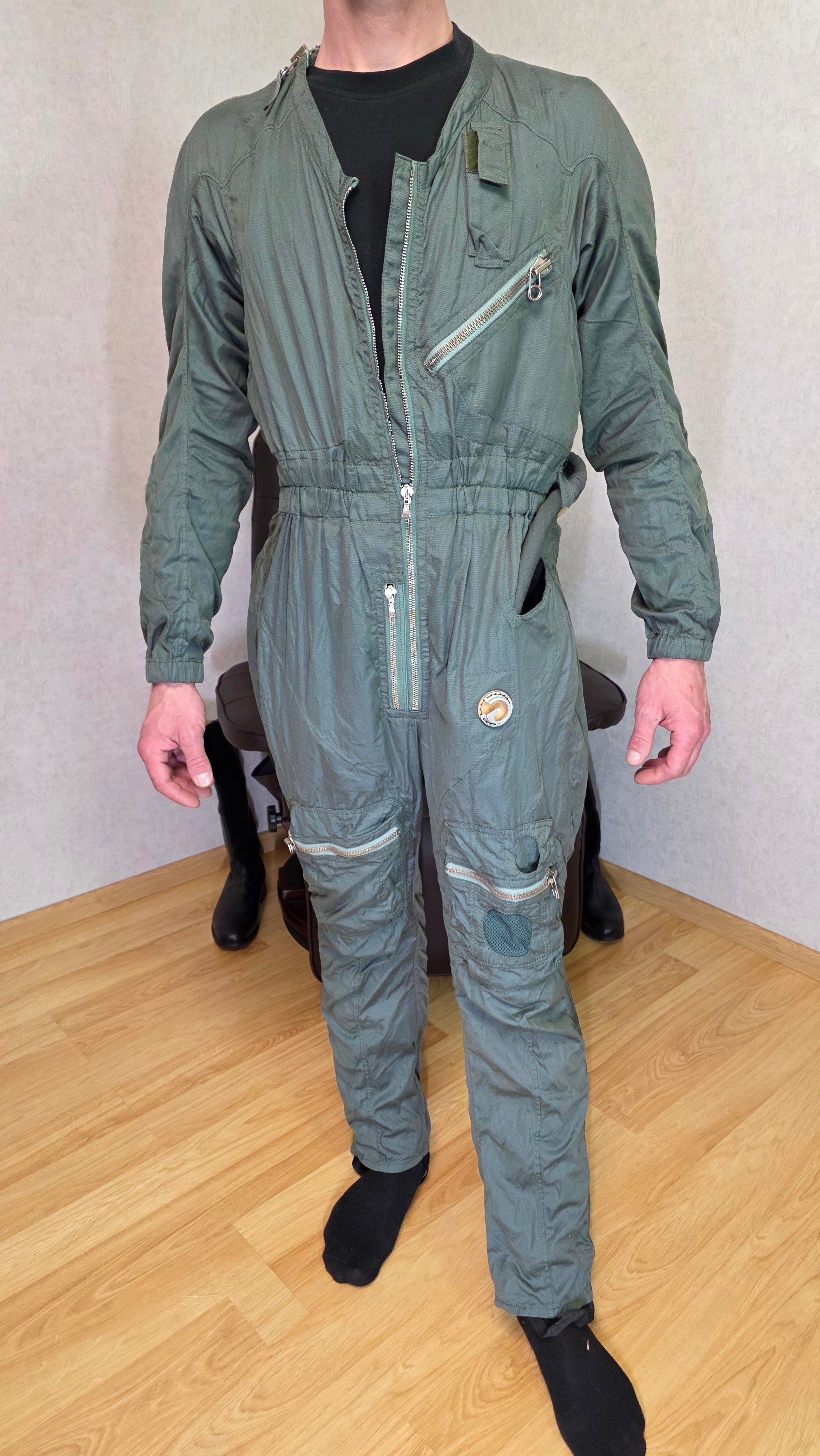 Soviet USSR VK-3M Ventilated Suit Vintage Flight Coverall Rare