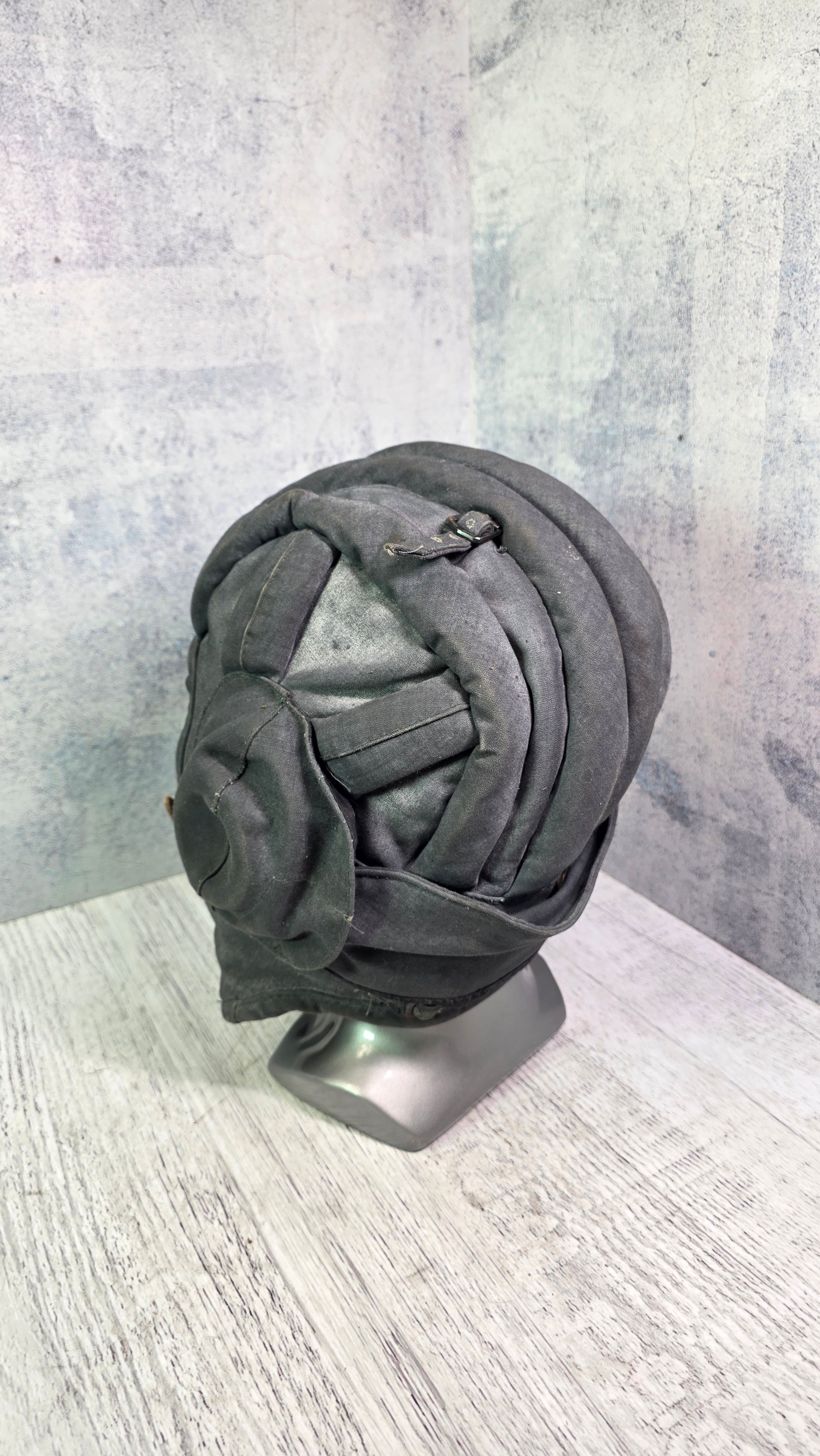 Soviet USSR Winter Tank Crew Helmet Vintage Cold Weather Headgear