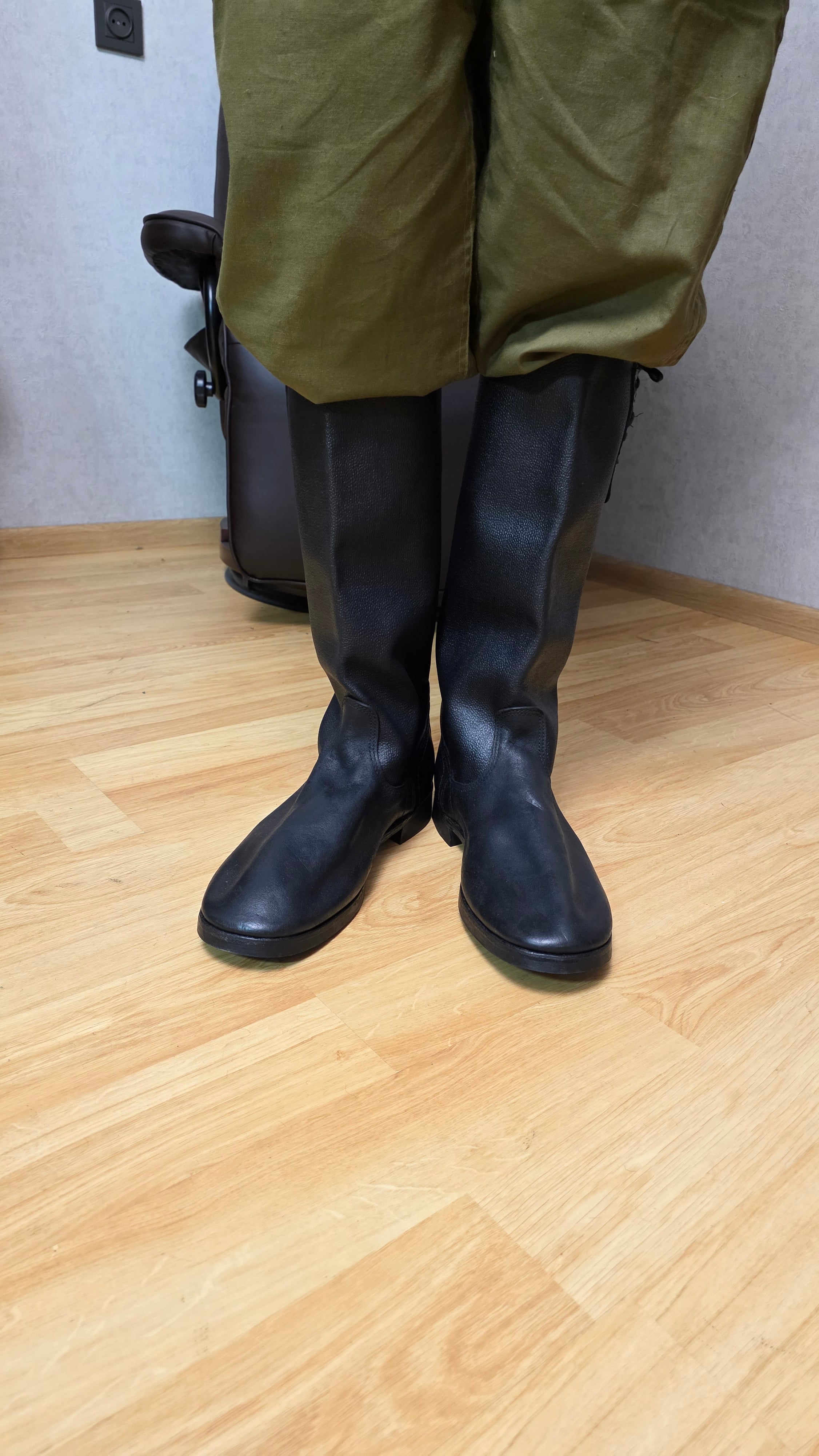 Soviet VDV Lace-Up Boots USSR Airborne Kirza Paratrooper Footwear - Legend Returns Vintage