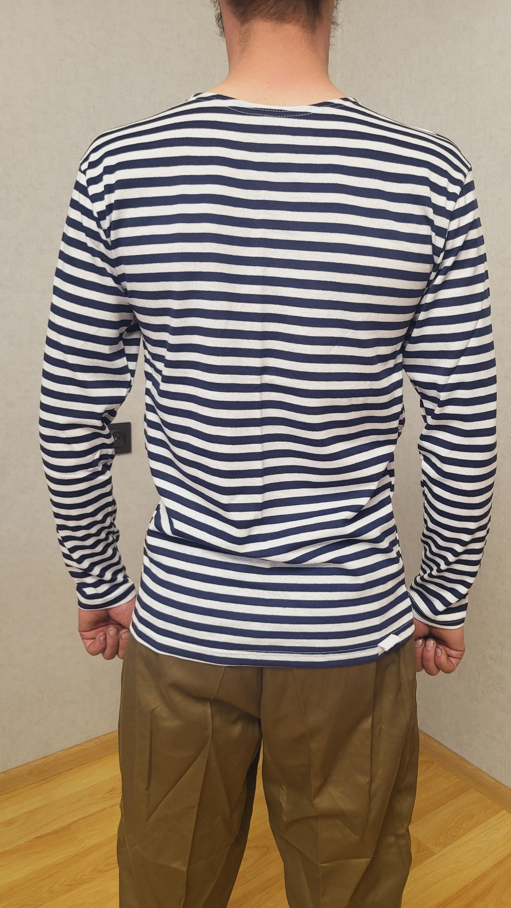 Soviet VMF Telnyashka Striped Shirt 1990s