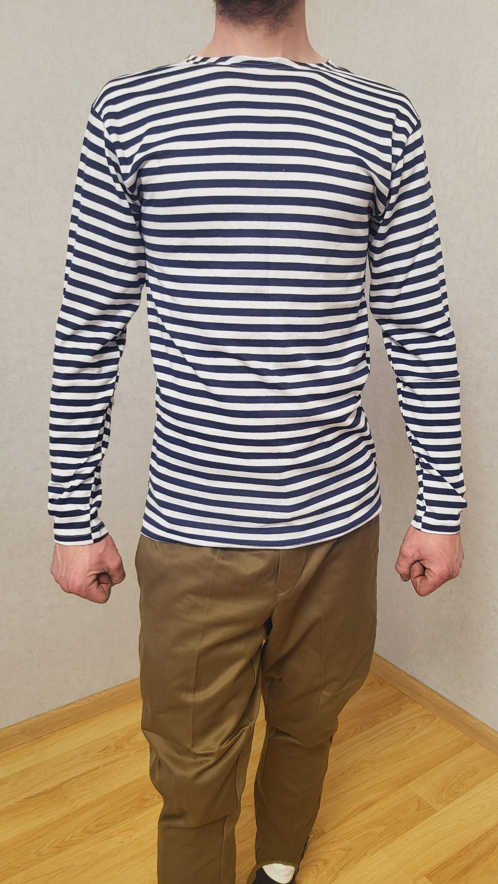 Soviet VMF Telnyashka Striped Shirt 1990s