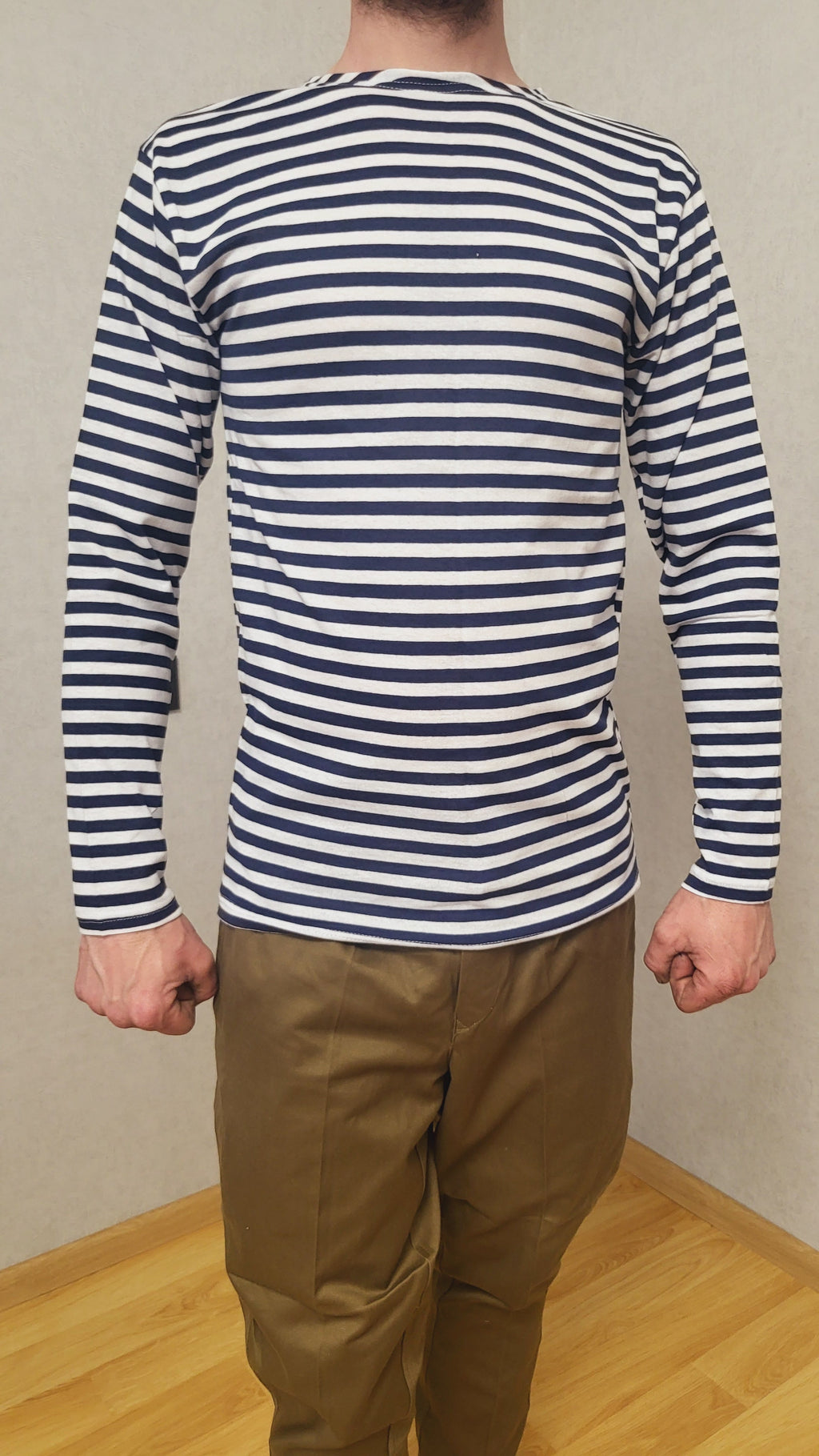 Soviet VMF Telnyashka Striped Shirt 1990s