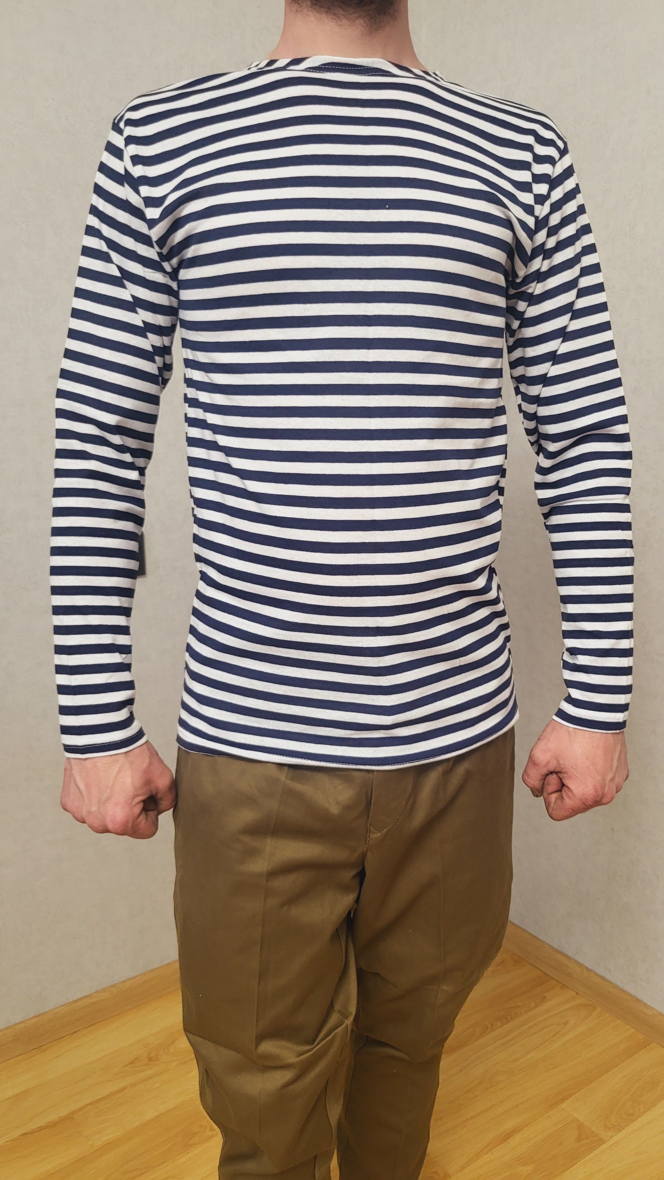Soviet VMF Telnyashka Striped Shirt 1990s