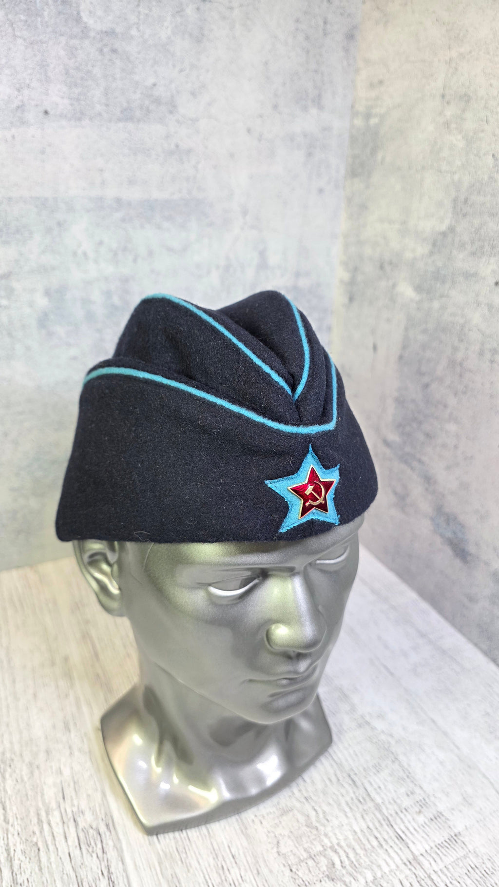 Soviet VVS Officer Pilotka M1935 Cap - Legend Returns Vintage