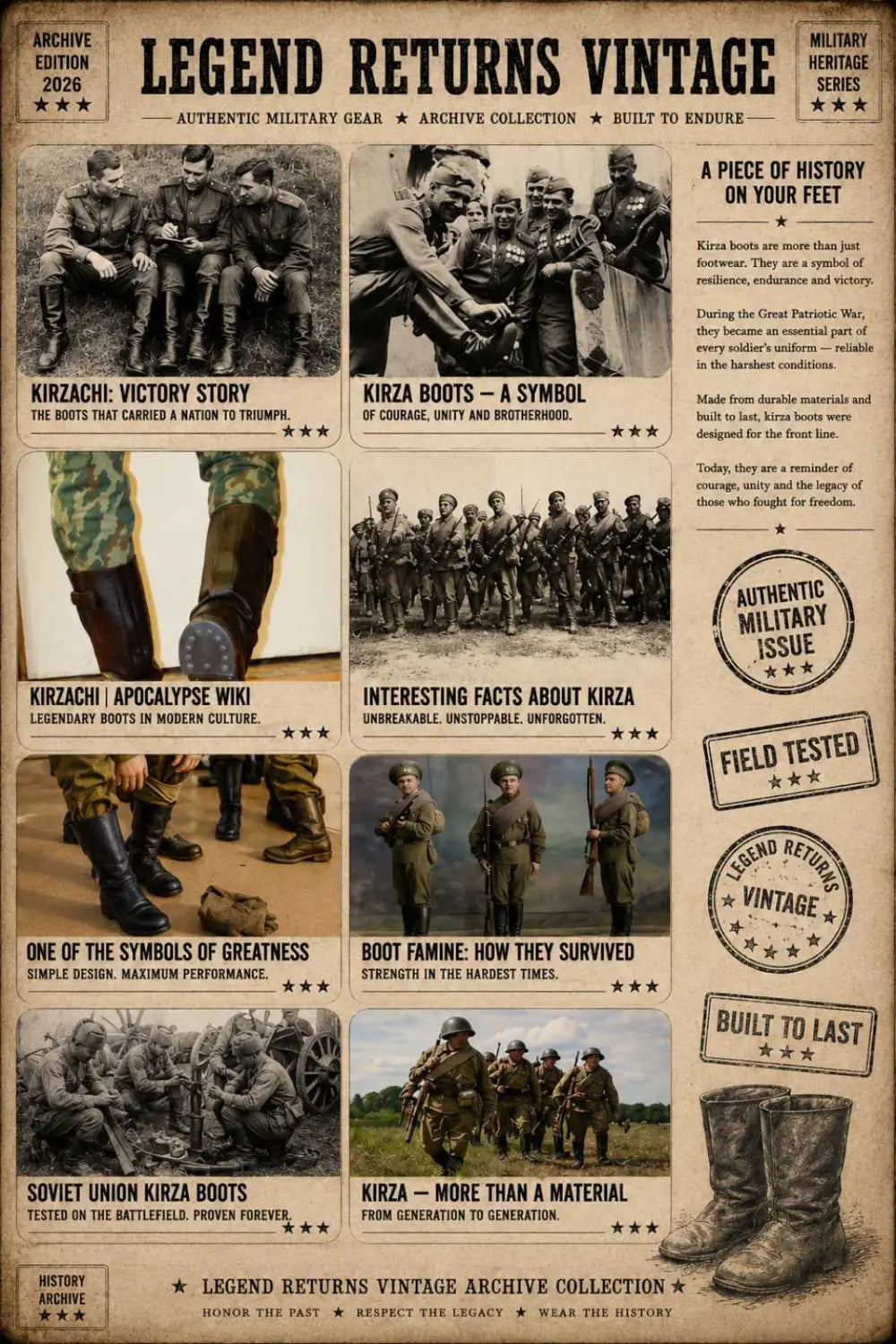 Kirza Boots: The Complete History of the Most Legendary Boots of the Soviet Union