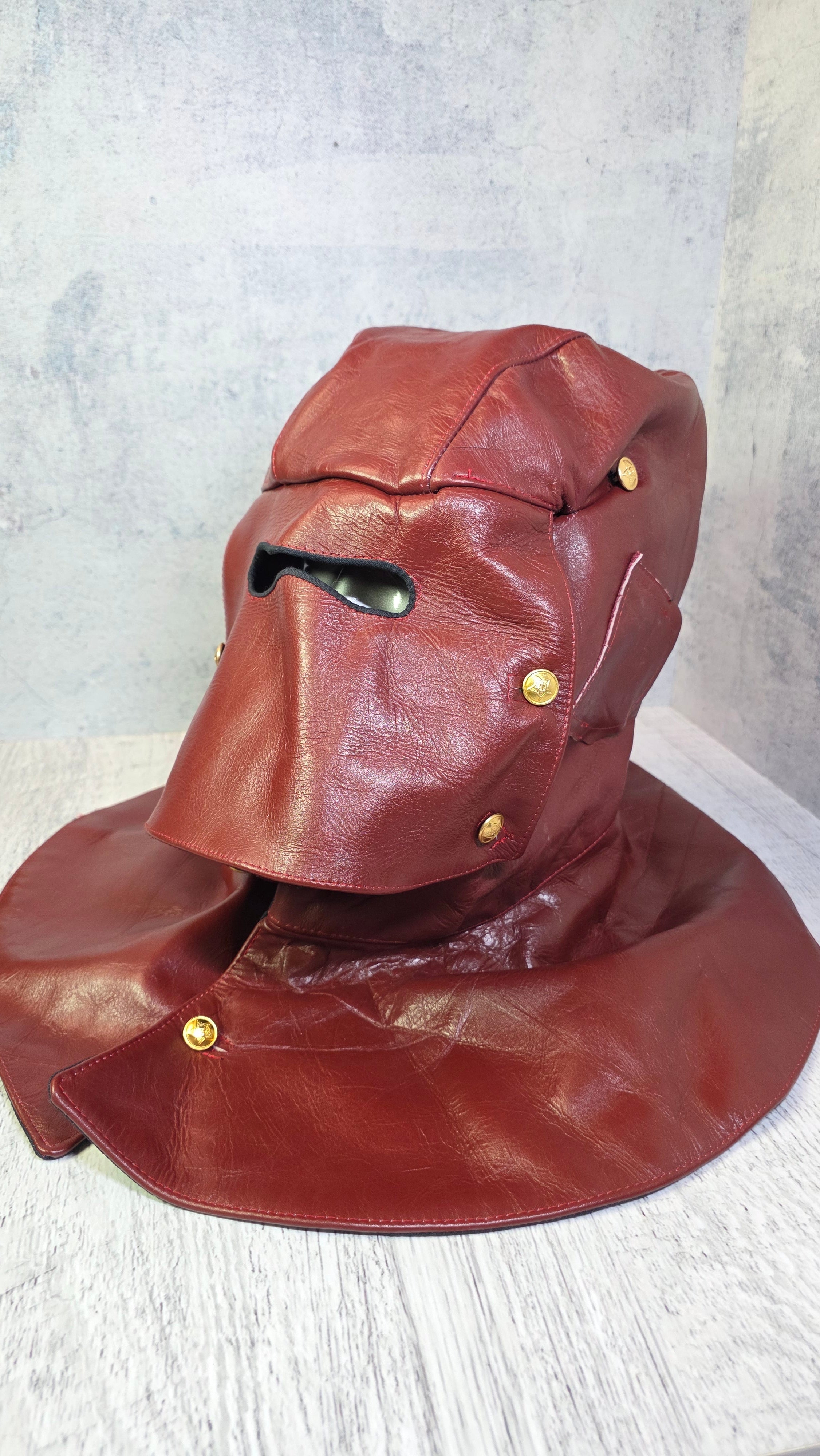 USSR Navy Torpedo Boat Leather Helmet Vintage Soviet Naval Gear - Legend Returns Vintage