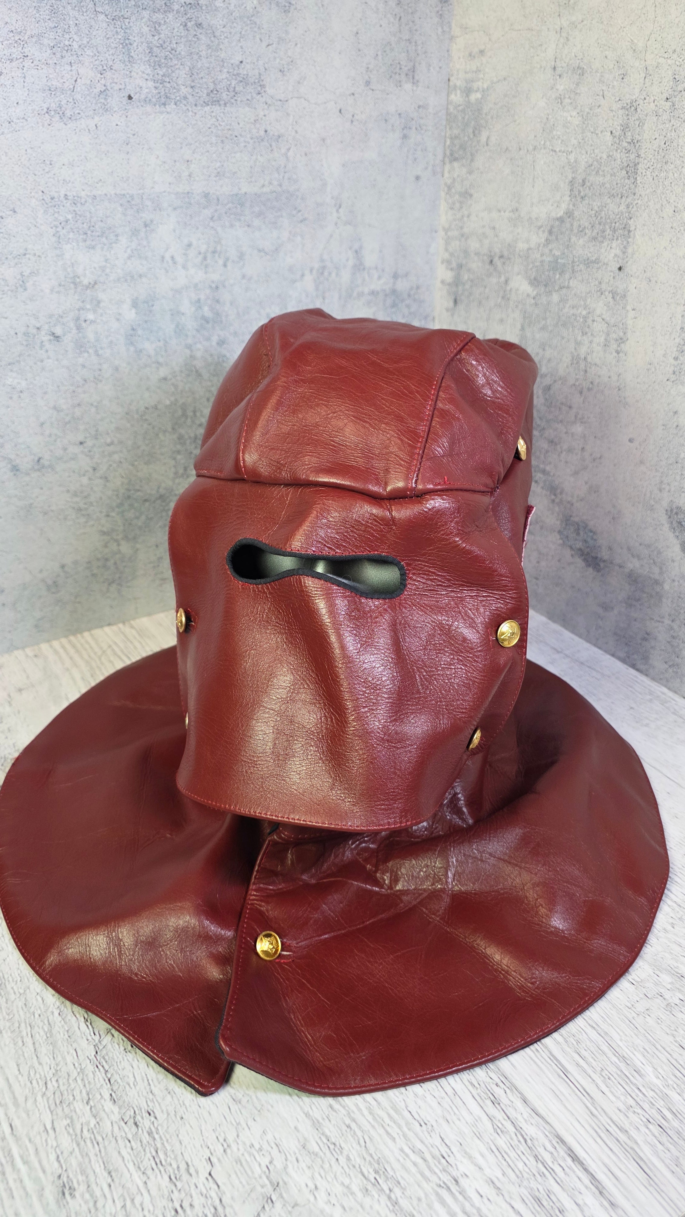 USSR Navy Torpedo Boat Leather Helmet Vintage Soviet Naval Gear - Legend Returns Vintage