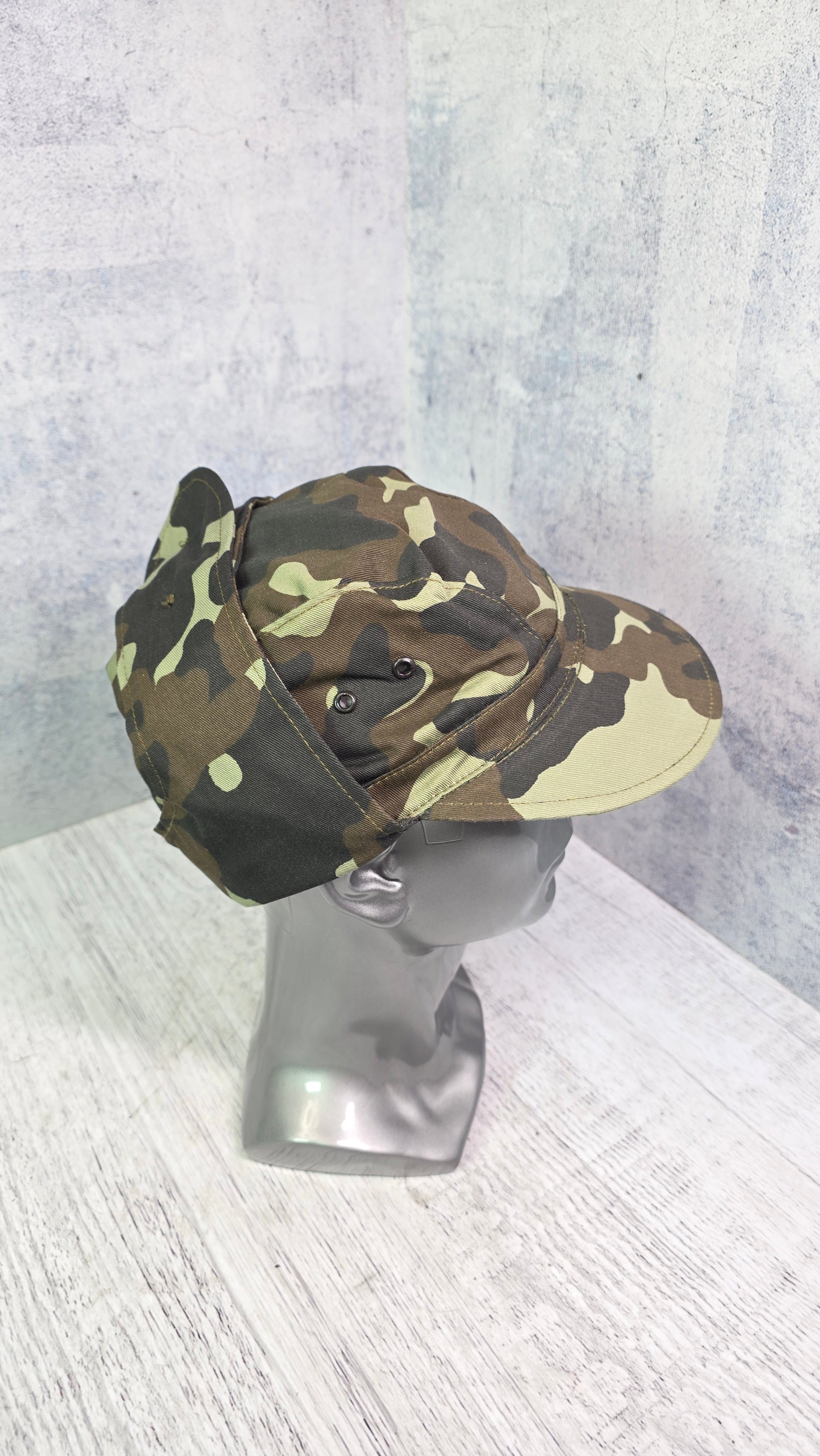 Vintage Dubok Camouflage Cap Soviet Style Field Hat Butan Pattern Collector Headwear - Legend Returns Vintage