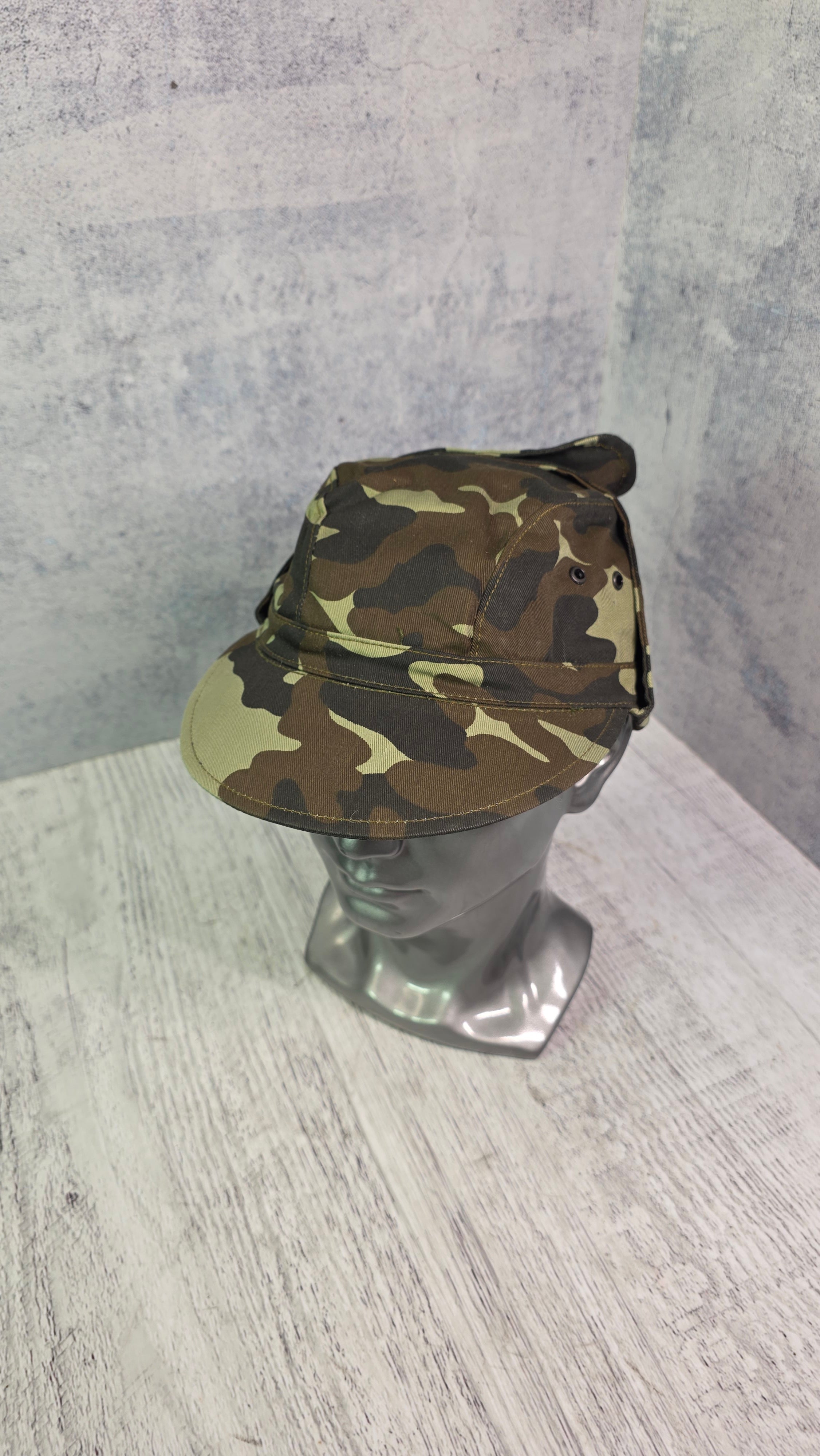 Vintage Dubok Camouflage Cap Soviet Style Field Hat Butan Pattern Collector Headwear - Legend Returns Vintage