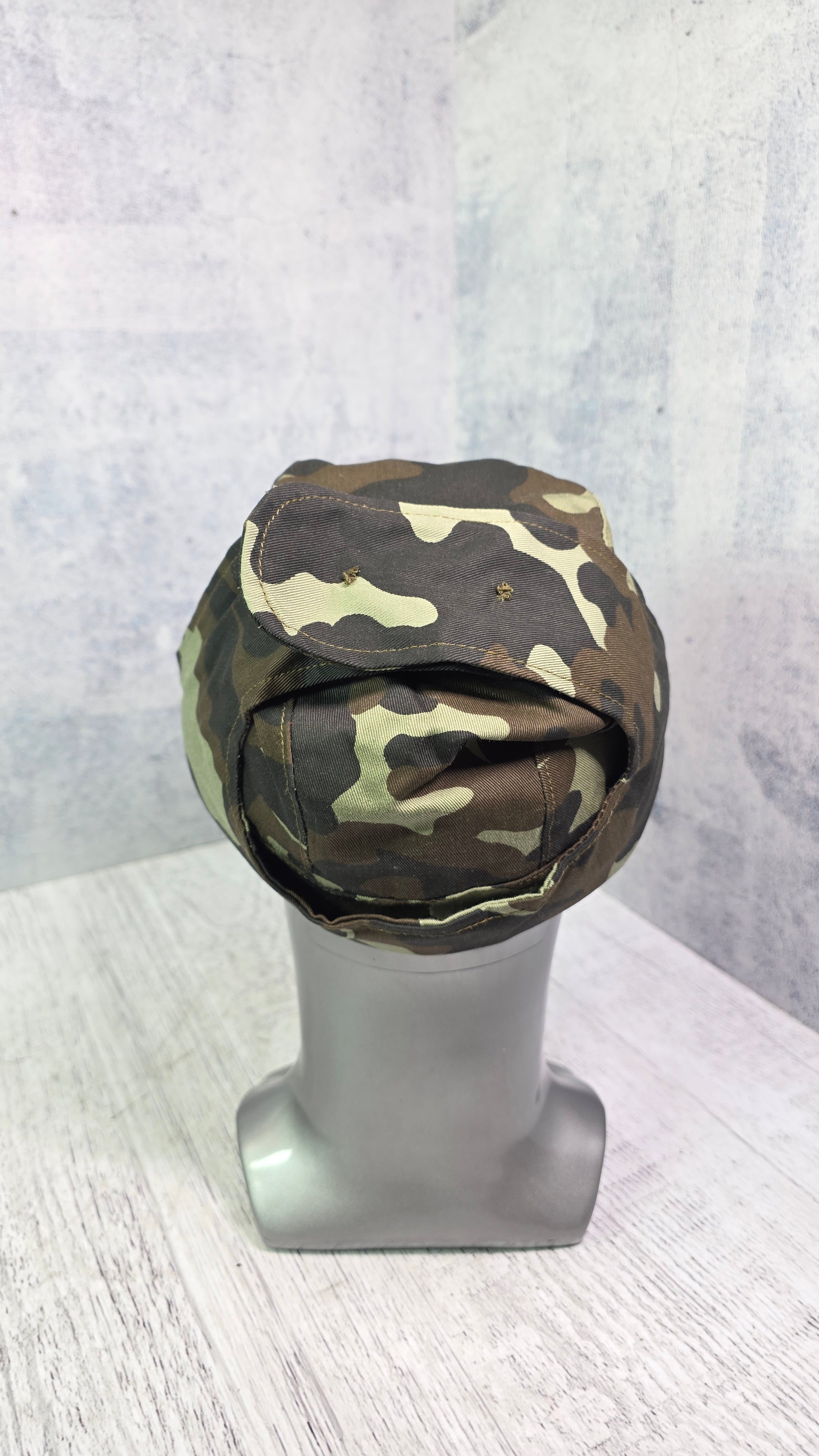 Vintage Dubok Camouflage Cap Soviet Style Field Hat Butan Pattern Collector Headwear - Legend Returns Vintage