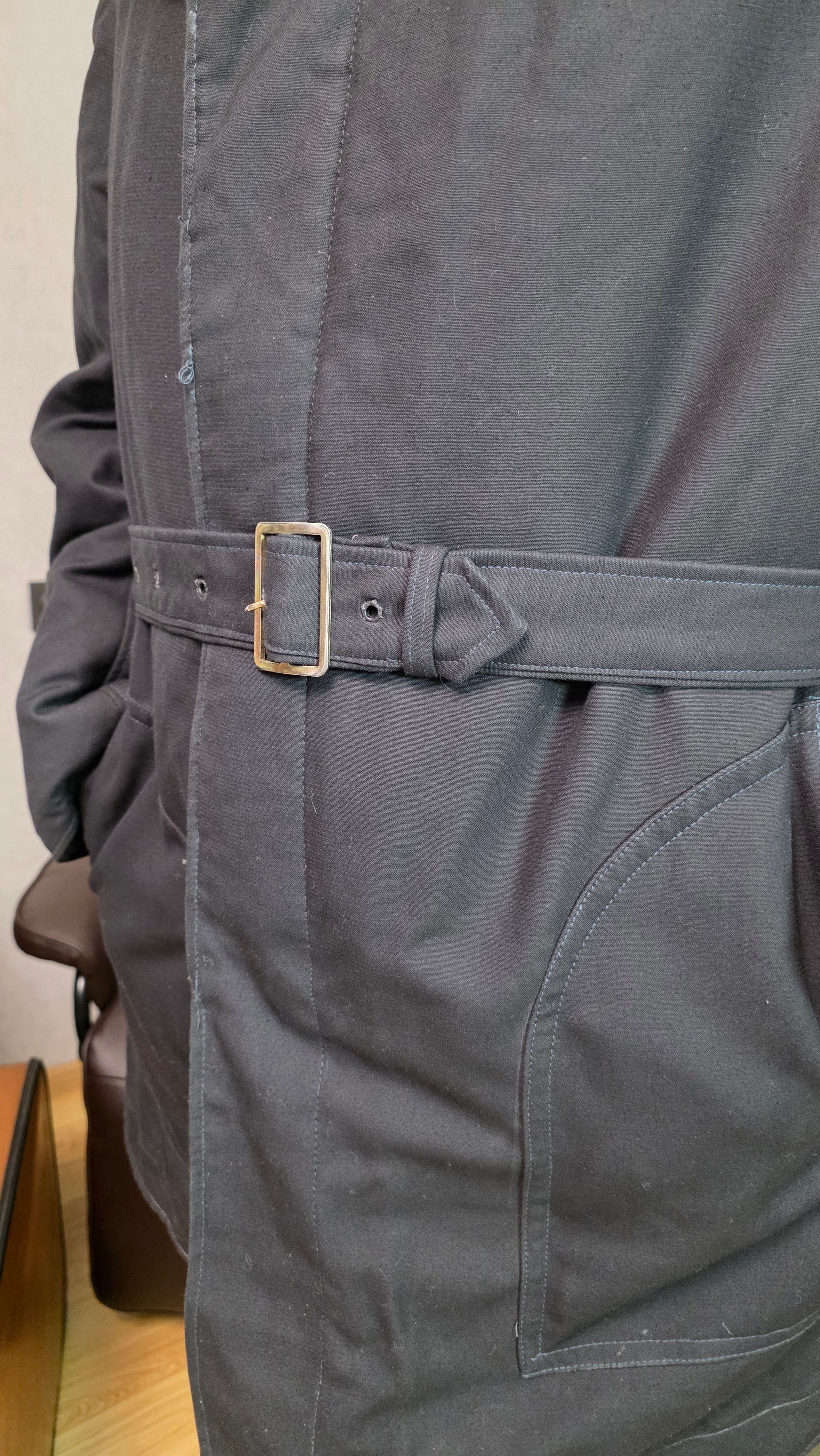 Vintage Soviet Air Force Winter Technical Jacket USSR Cold Weather Bushlat