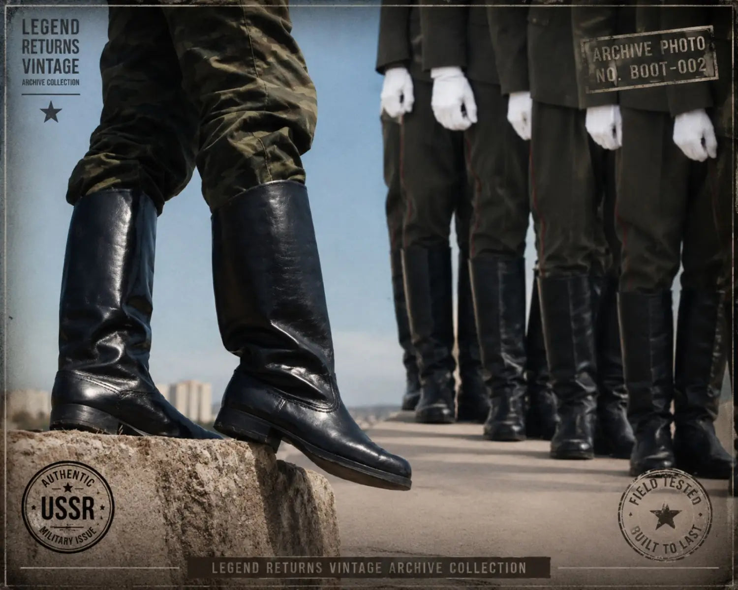 Soviet Chrome Leather Boots: The History of the Legendary High Boots of the USSR