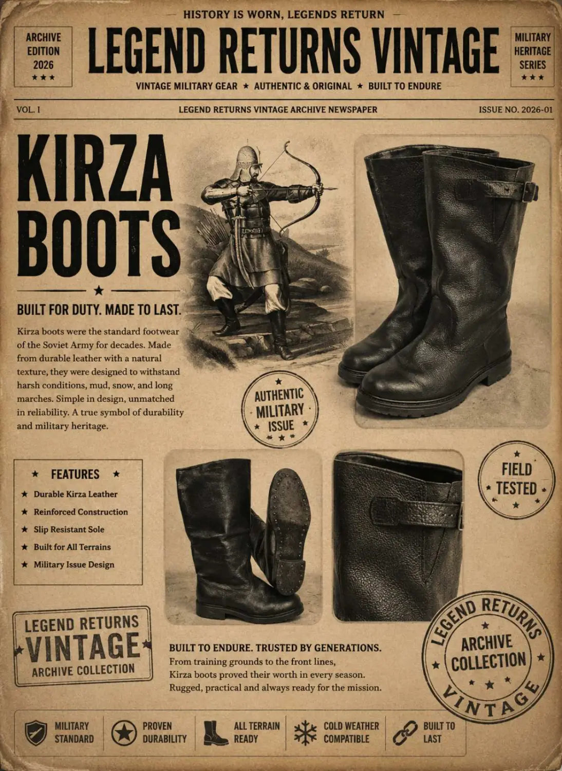 Kirza Boots: The Complete History of the Most Legendary Boots of the Soviet Union