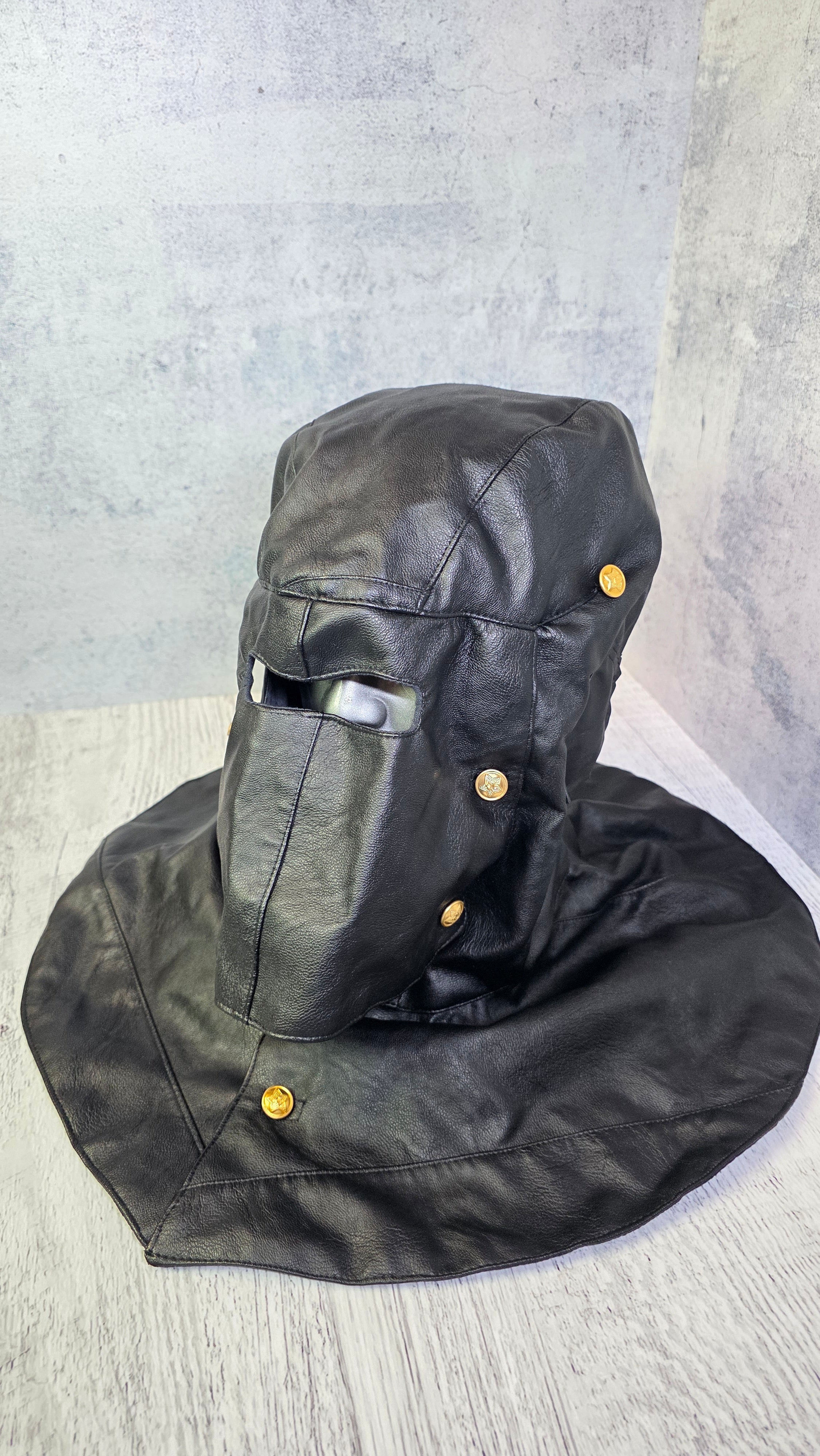 Vintage Soviet Navy Torpedo Boat Mask USSR Naval Waterproof Hood