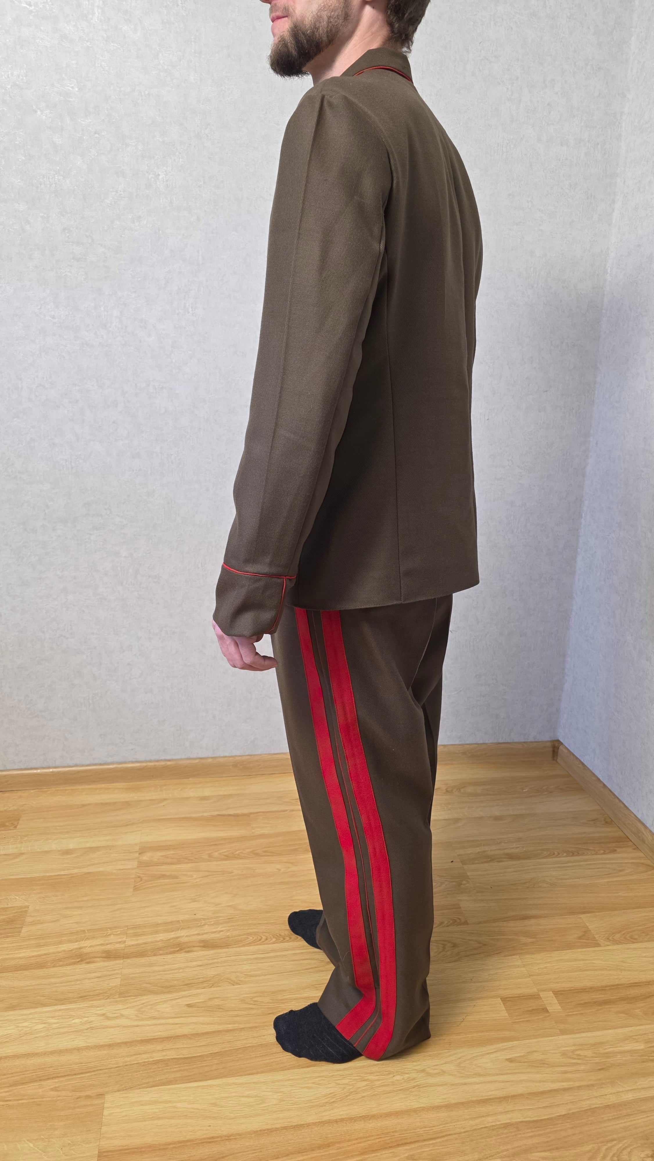 Vintage Soviet USSR General Officer Ceremonial Dress Uniform Set Khaki
