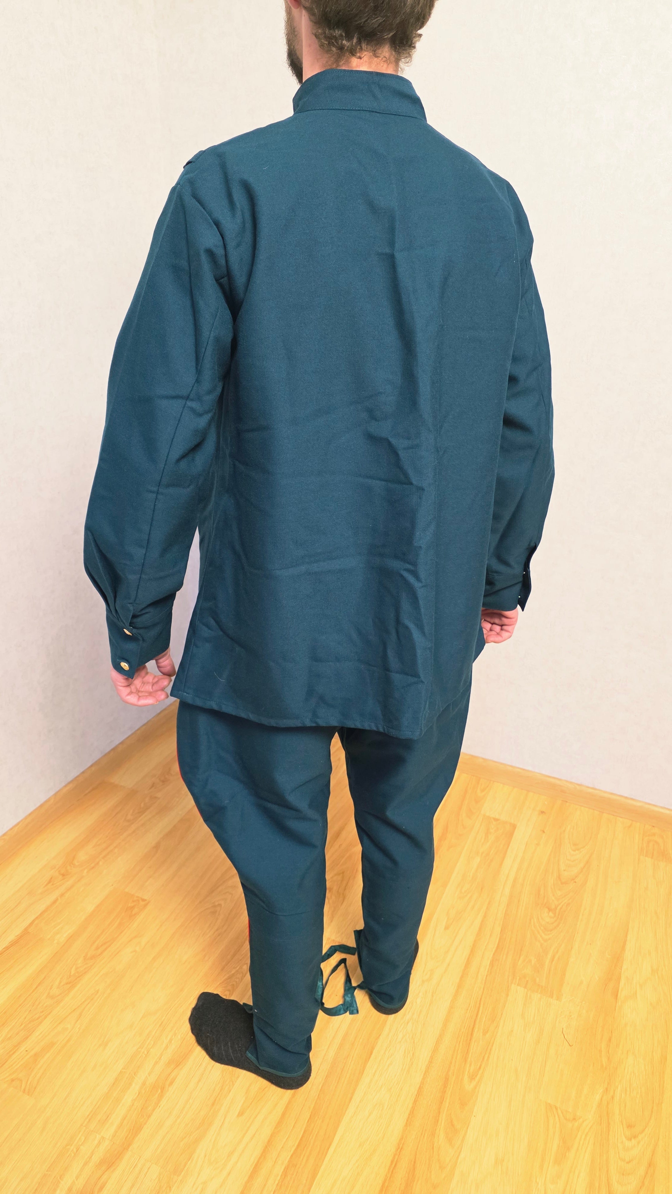 Vintage USSR Gymnastyorka Set, Sea Green RKKA Era Style Uniform - Legend Returns Vintage