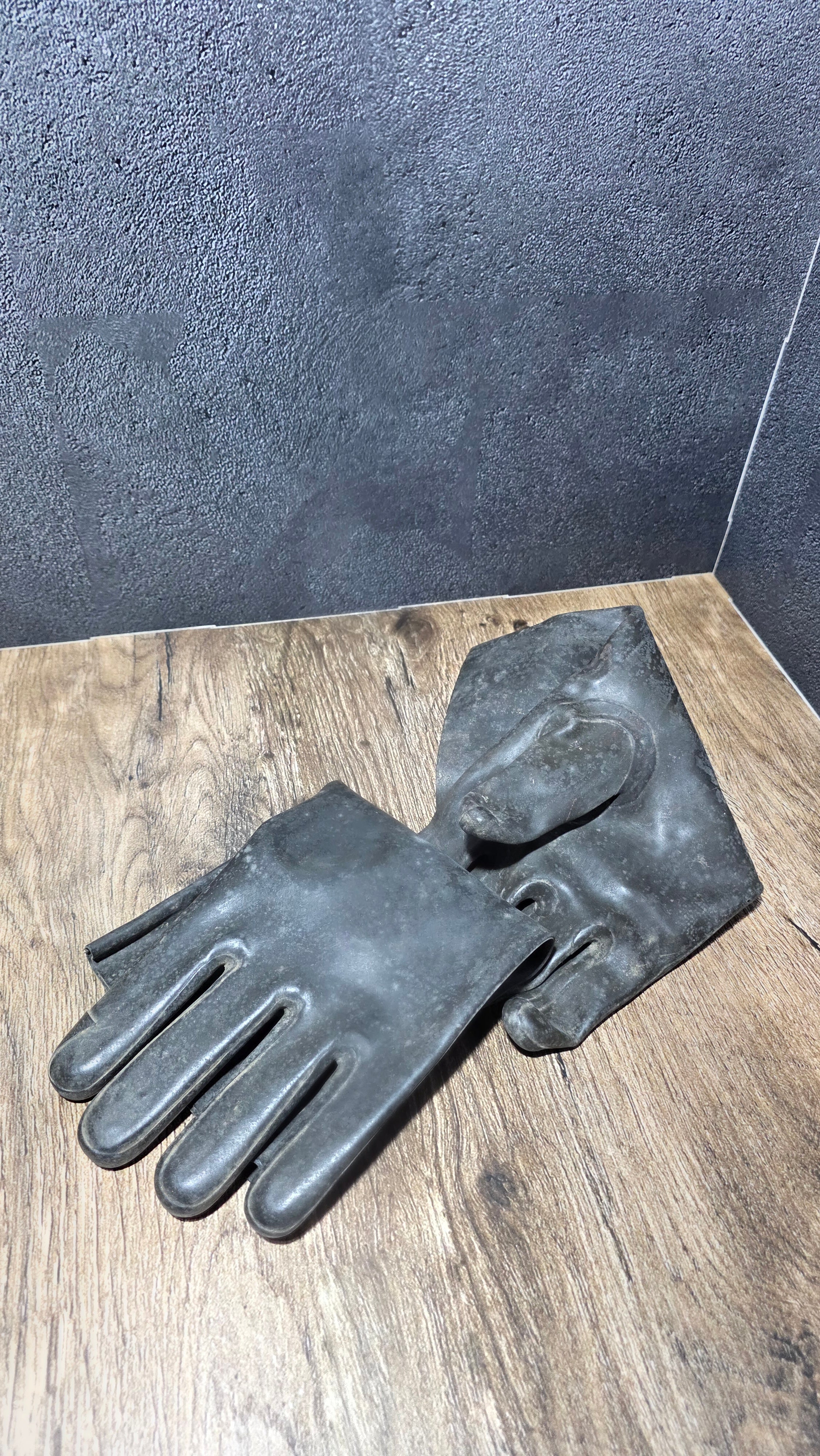 Vintage USSR Soviet OZK Protective Rubber Gloves