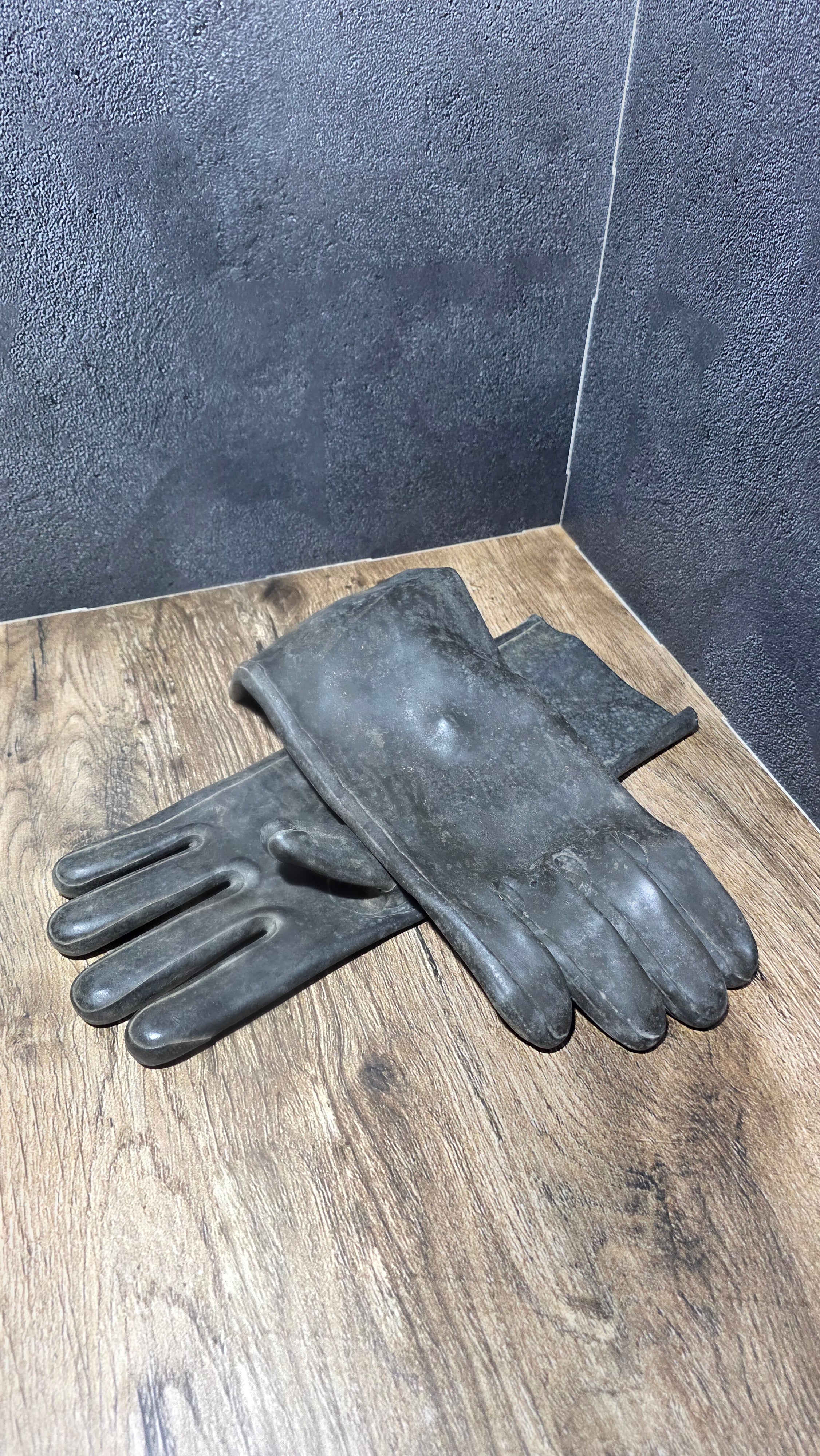 Vintage USSR Soviet OZK Protective Rubber Gloves